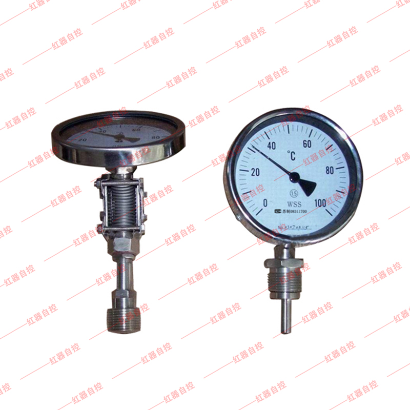 万向型双金属温度计