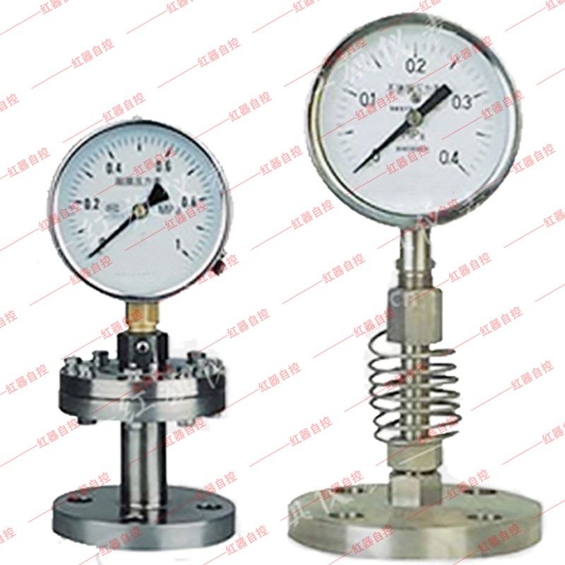 工字型隔膜压力表